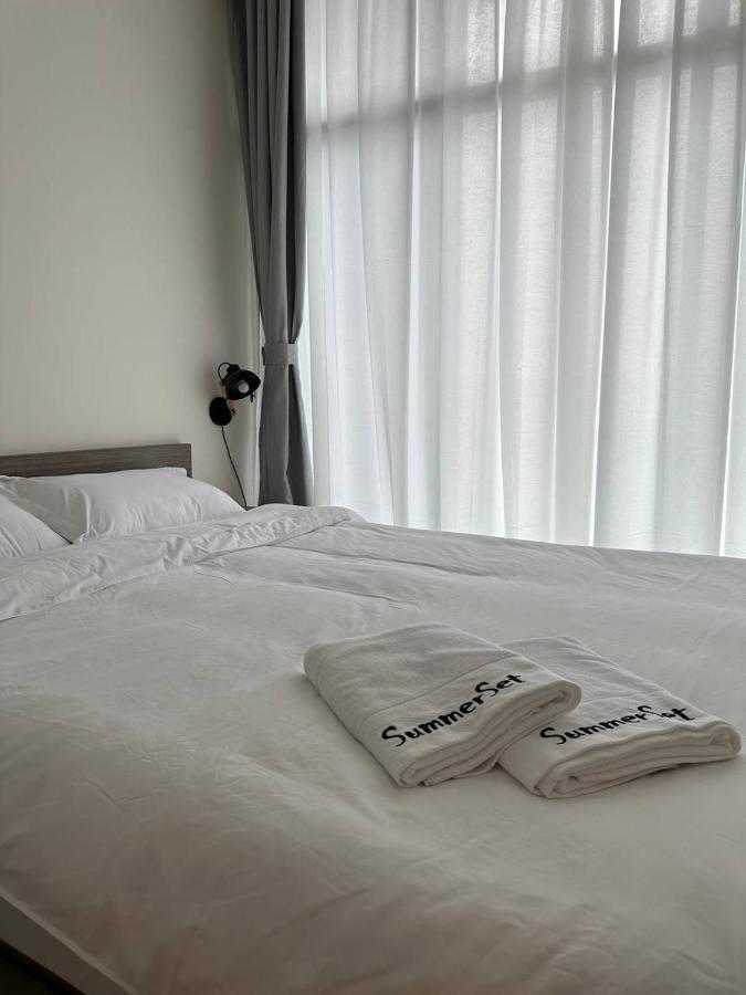 Summer Studio Apartment At Kota Kinabalu City Centre Bagian luar foto