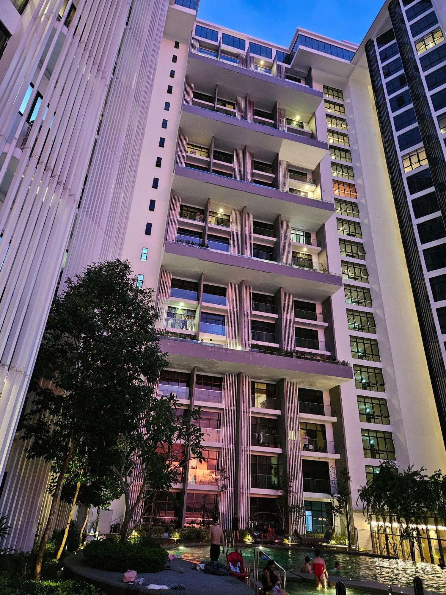 Summer Studio Apartment At Kota Kinabalu City Centre Bagian luar foto
