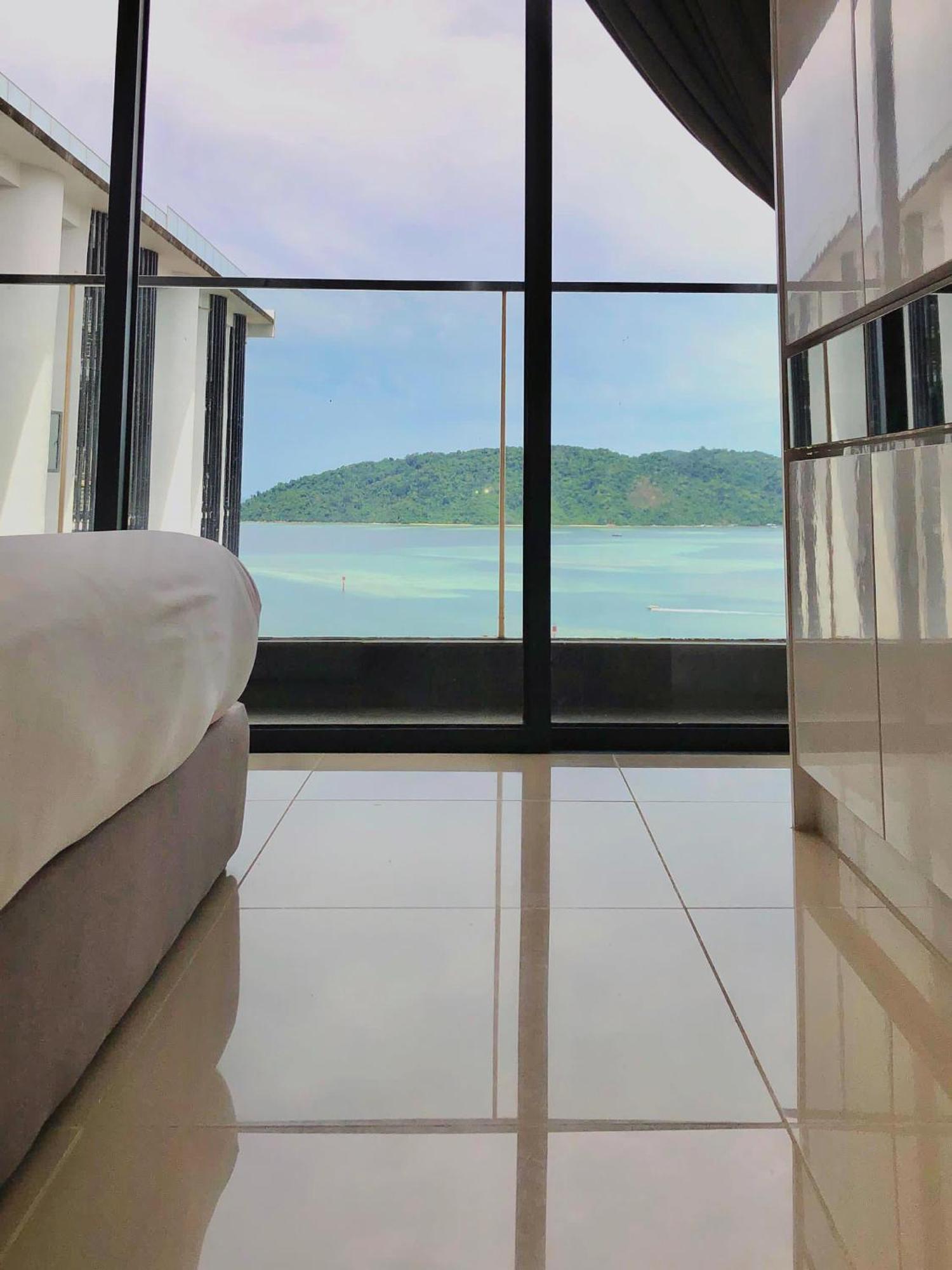 Summer Studio Apartment At Kota Kinabalu City Centre Bagian luar foto